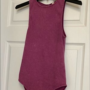 Free People ribbed bodysuit